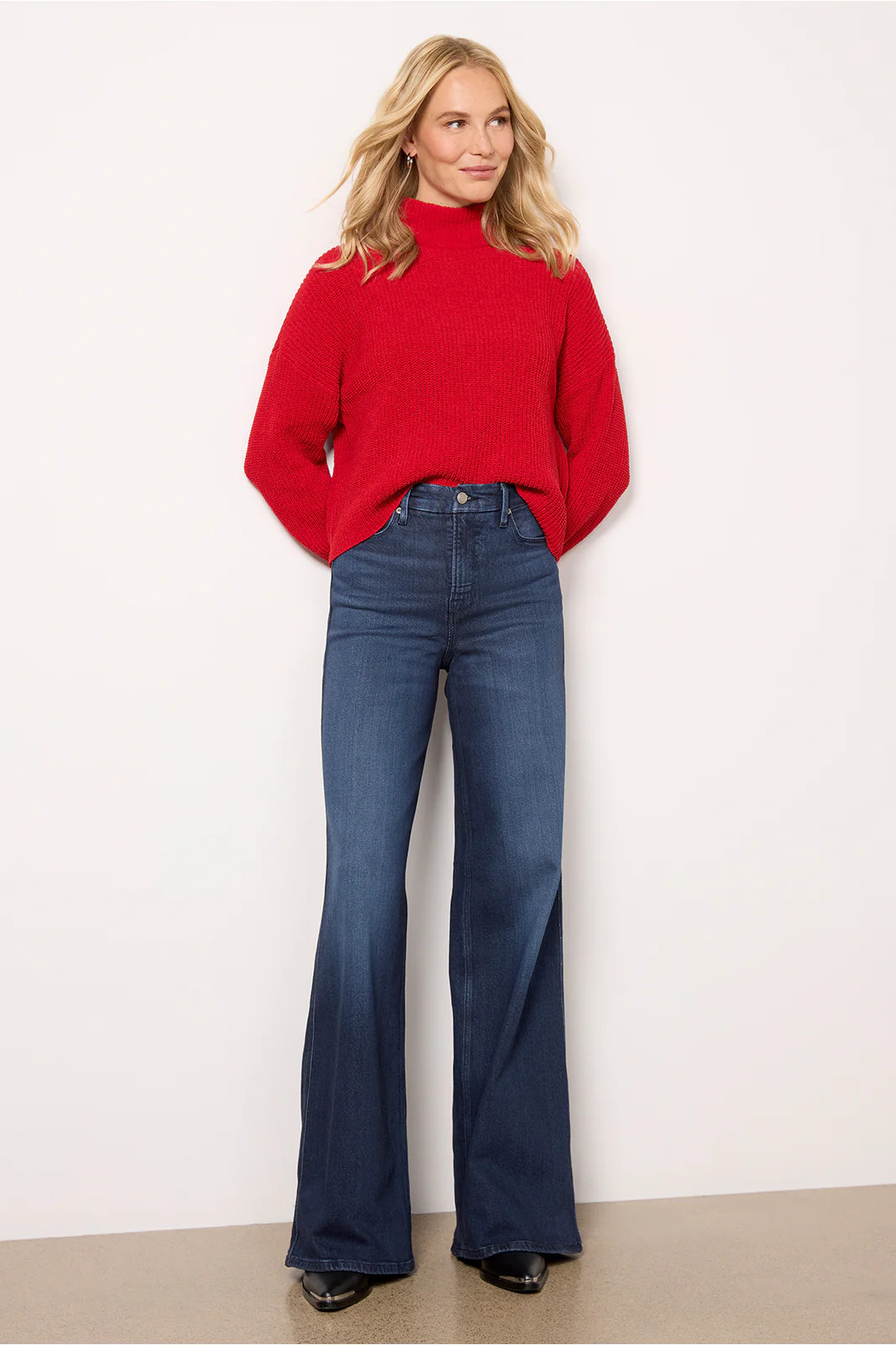 GOOD AMERICAN Women's Skate Jeans, Size 16, Blue | Evereve