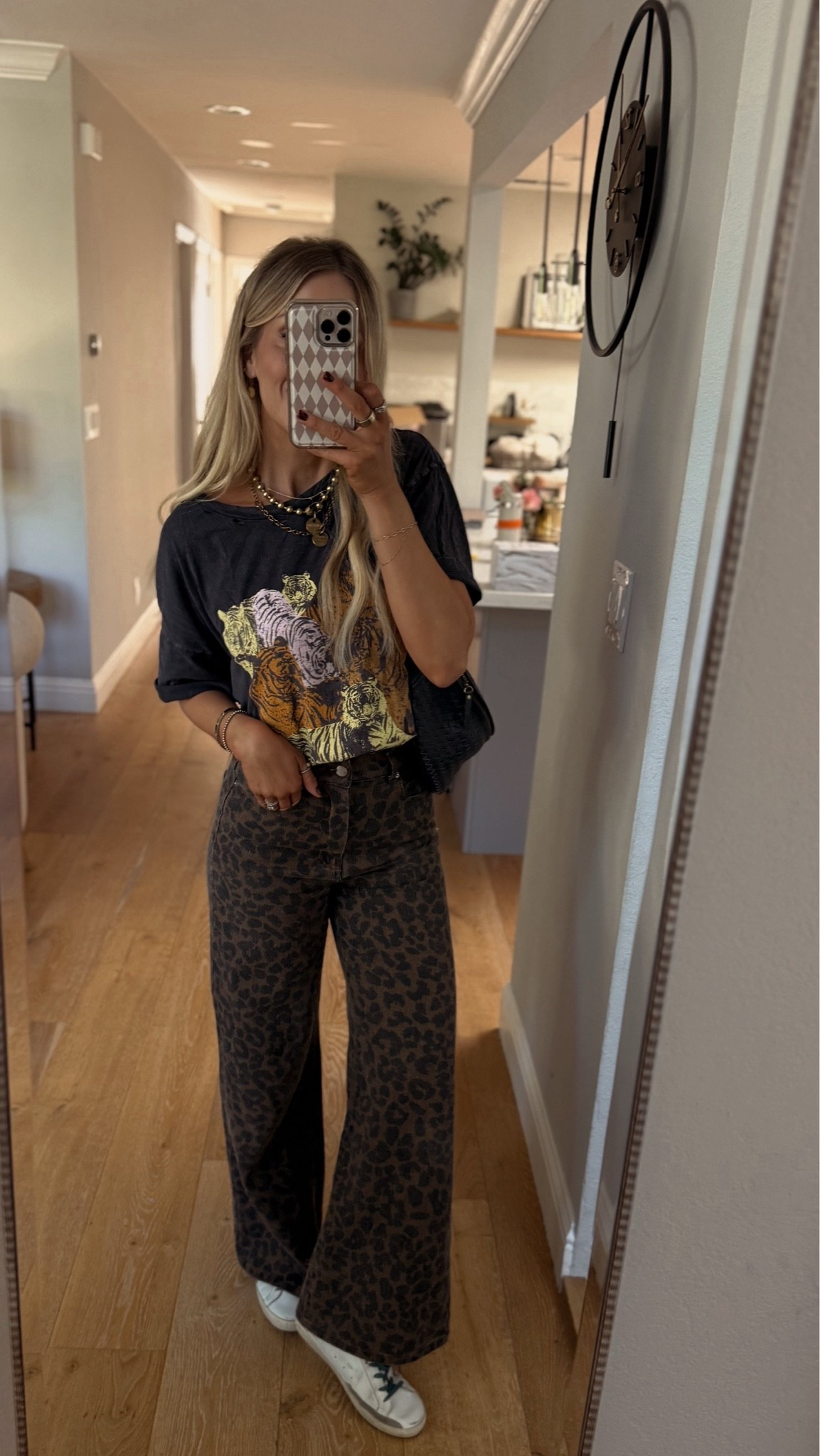 Casual fall transition fit — crop a graphic tee and treat your leopard pants as a neutral. These are from @12th Tribe and a fall go-to for me! 🍂

#LTKgrwm #LTKootd #LTKdayinmylife