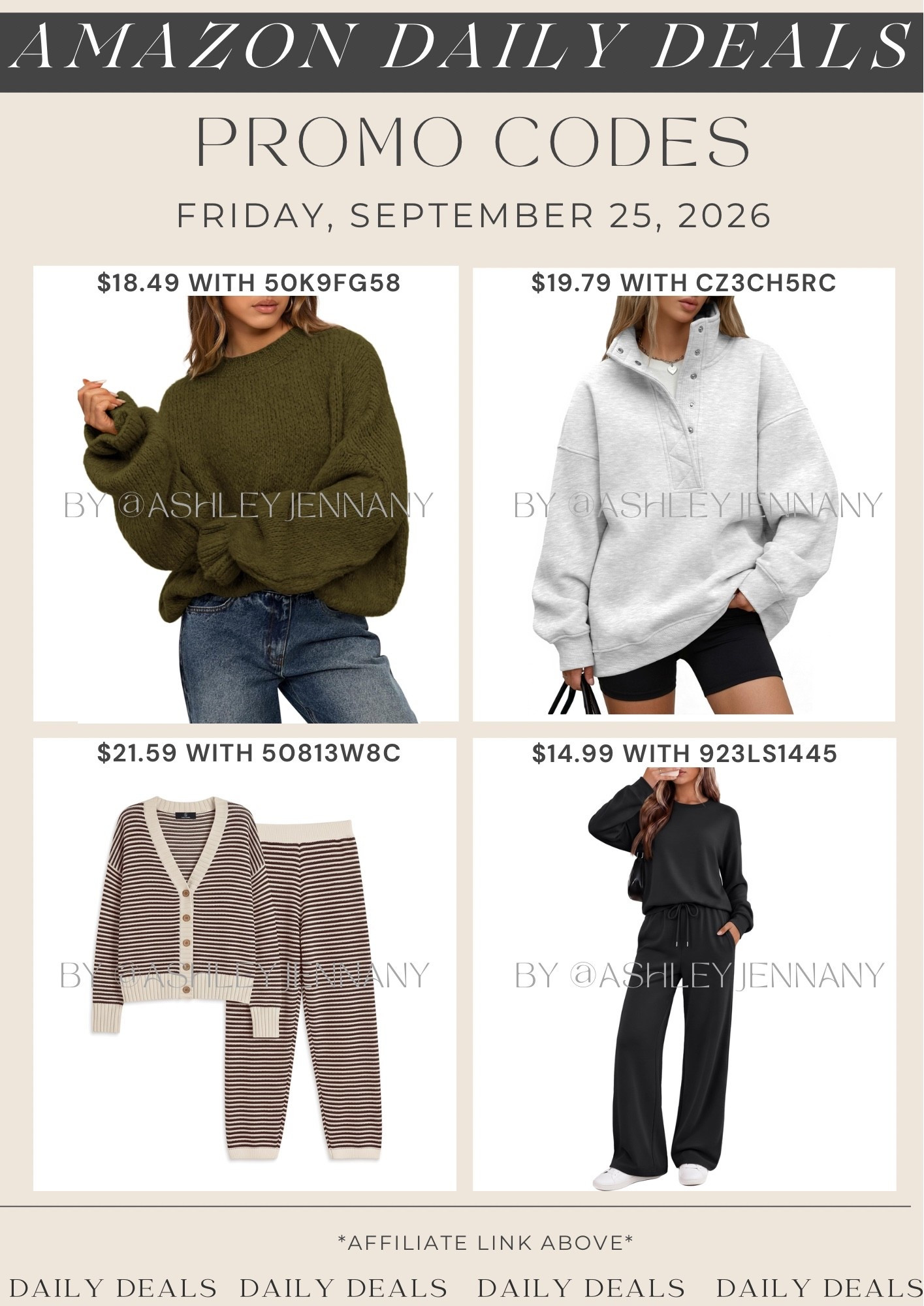 Amazon deals

#LTKSeasonal #LTKSaleAlert #LTKMidsize