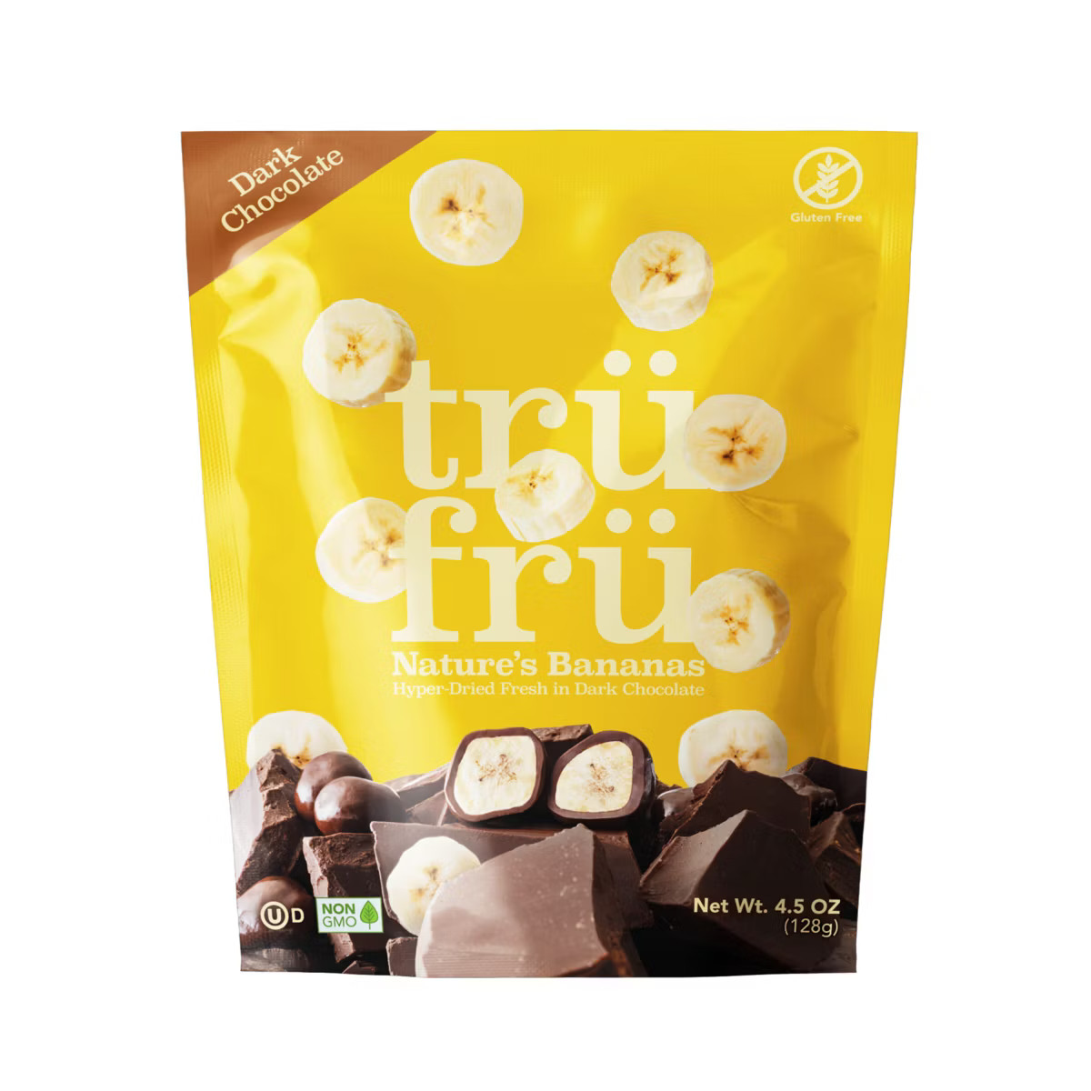 Tru Fru Hyper-Dried Banana Covered in Dark Chocolate Candy - 4.5oz | Target