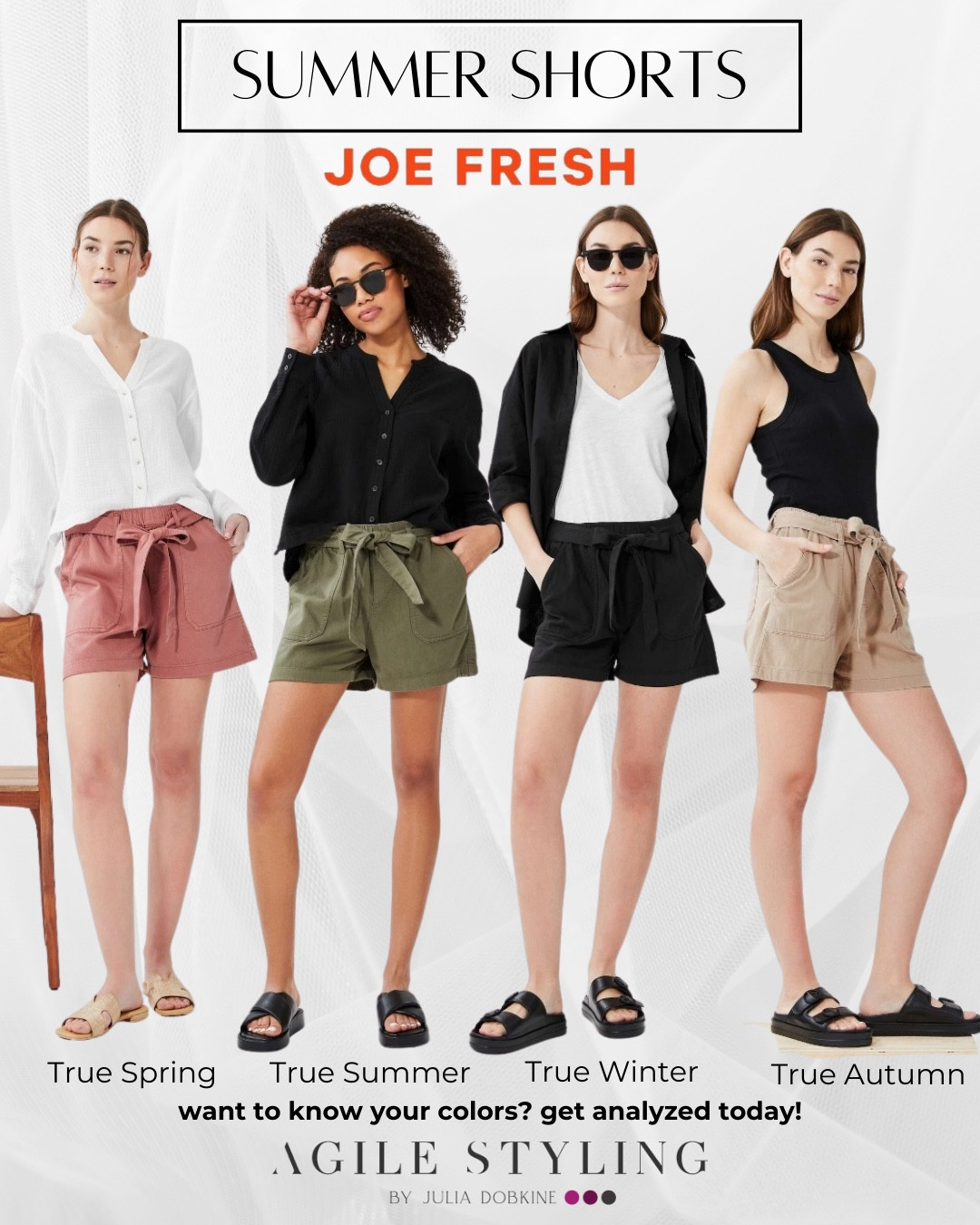 Loving these tie-waist summer shorts for every home season from Joe Fresh!

Disclaimer: The colors mentioned in this post may not be 100% accurate to the season, as they were chosen based on digital images from the website.

#LTKSeasonal #LTKstyletip #LTKfindsunder50
