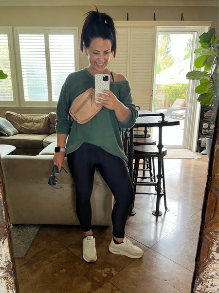 Got my steps in this morning! It’s starting to feel like fall and I love it! Wearing some of my favorite cozy, athletic pieces that are perfect for workouts, errands, lounging or taking the kids to practice. 

#LTKover40 #LTKcurves #LTKfitness