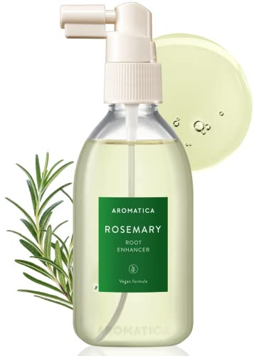 AROMATICA Rosemary Root Enhancer 3.38oz / 100ml – Scalp Nourishing with Food-graded Rosemary Oil – Relieves Itchy, Dry, Flaky Scalp - Free from Sulfate, Silicone, and Paraben | Amazon (US)