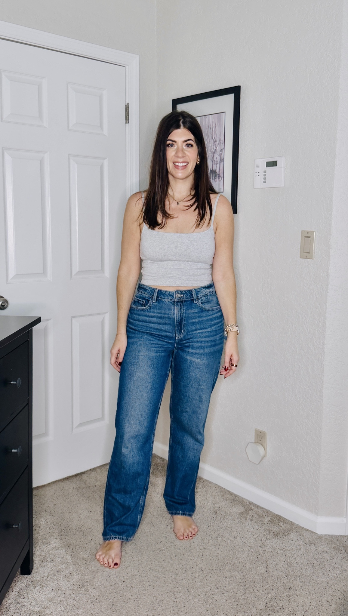 Favorite denim of 2025
In a medium tank and 30 straight leg (size up if in between)


#LTKOver40 #LTKMidsize #LTKTall