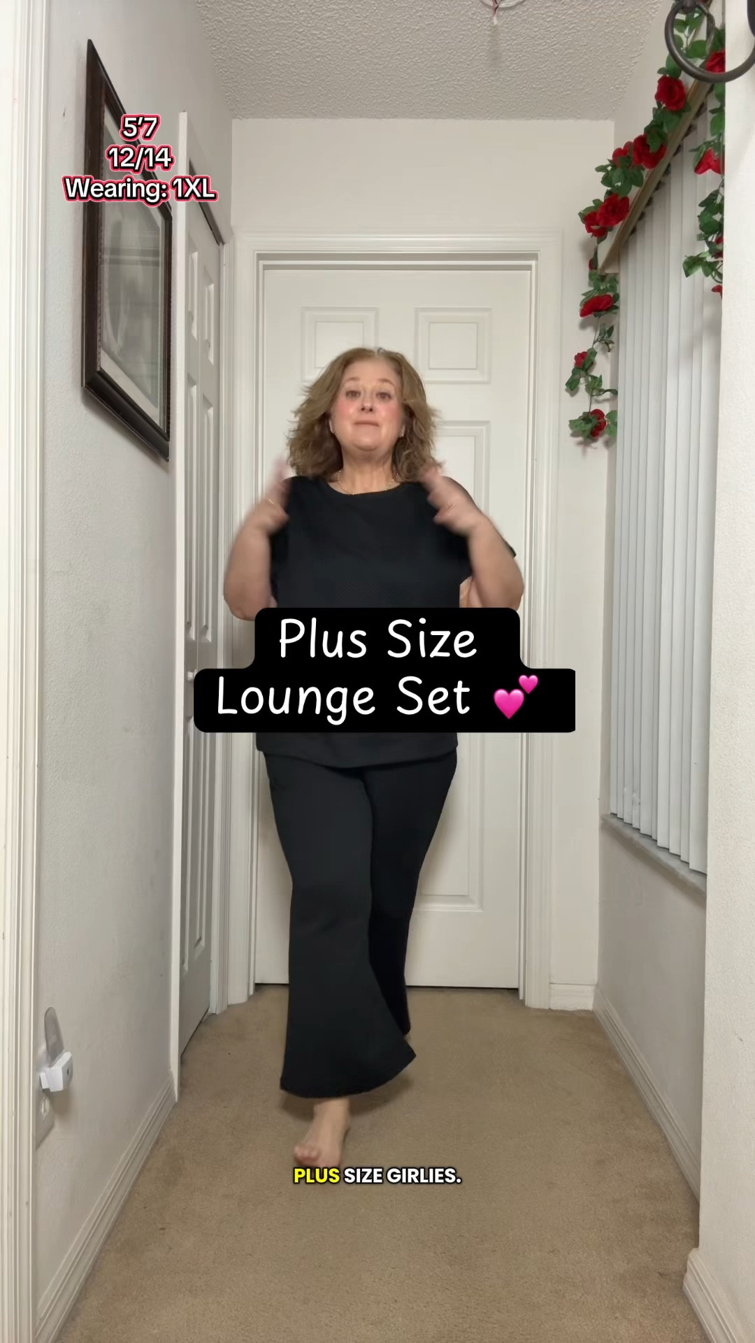 Comfort and style in one outfit 💚 This Eytino 2-piece lounge set has a relaxed short sleeve top and high-waisted wide leg pants that are soft, flowy, and super flattering. The textured fabric keeps it from clinging and the pockets make it even better. Perfect for travel days, errands, or casual everyday wear.

#EytinoStyle #PlusSizeFashion #LTKPlusSize #WideLegPants #Over40Style #LTKFashionFinds #CasualChic #CurvyStyle #LoungeSetStyle #EverydayOutfit #ComfortAndStyle

#LTKSpringSale #LTKPlusSize #LTKTravel