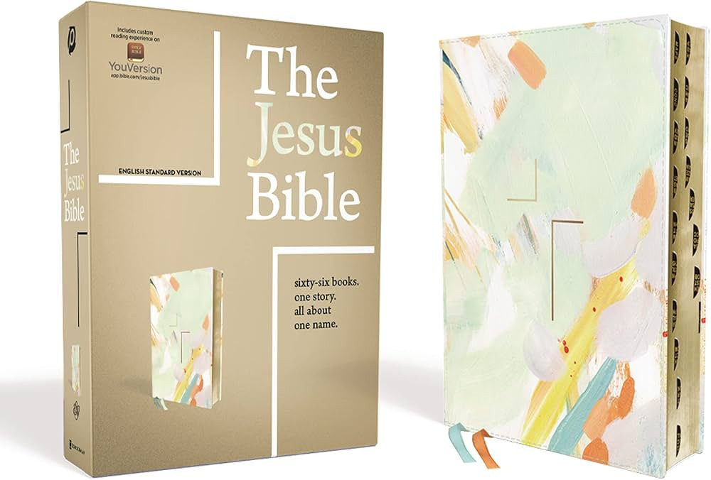 The Jesus Bible Artist Edition, ESV, (With Thumb Tabs to Help Locate the Books of the Bible), Lea... | Amazon (US)