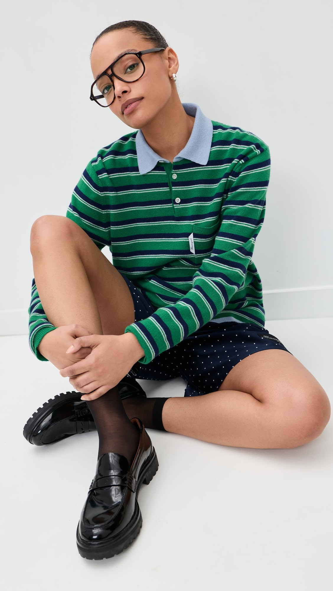 Knit Stripe Polo | Shopbop