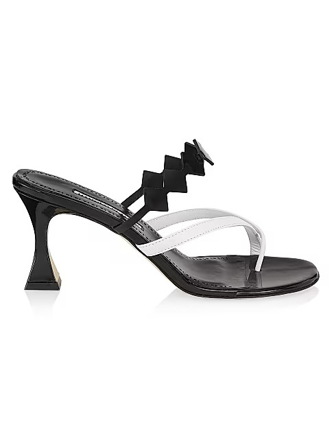 Sulafahi 70MM Patent Leather Mules | Saks Fifth Avenue