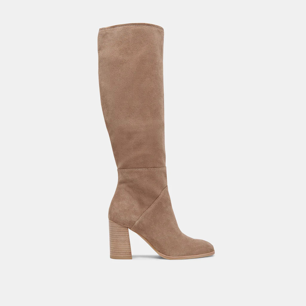 FYNN BOOTS TRUFFLE SUEDE | DolceVita.com