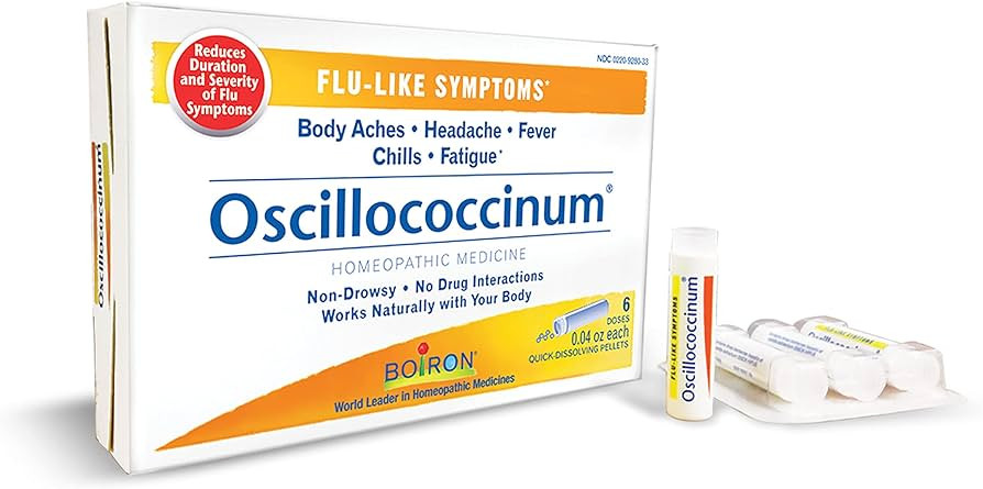 Boiron Oscillococcinum for Relief from Flu-Like Symptoms of Body Aches, Headache, Fever, Chills, ... | Amazon (US)