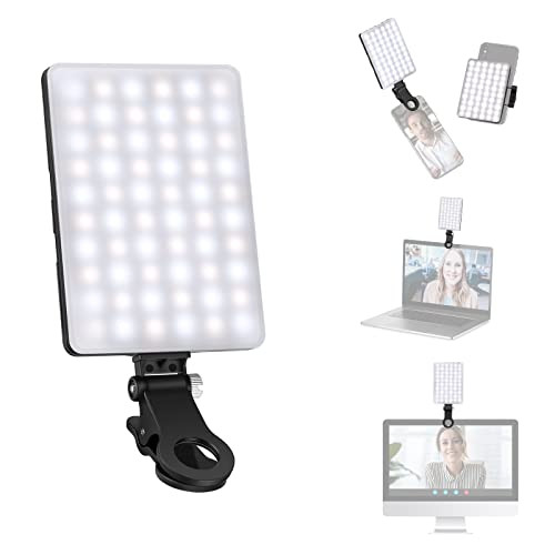 Neewer LED Video Conference Light Kit with Clip & Phone Holder for iPhone/Tablet/Laptop, Dimmable... | Amazon (US)