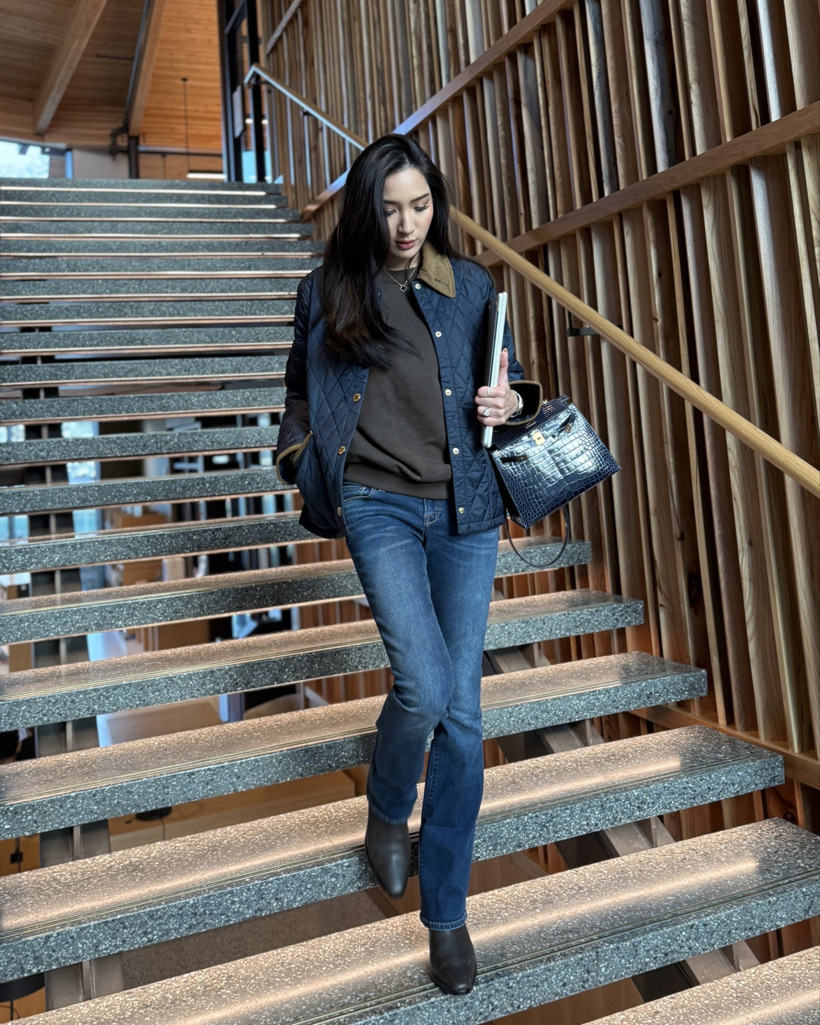 💙🤎 WFH style 👩🏻‍💻 Navy and coffee brown outfits 🫶

#LTKSeasonal #LTKStyleTip #LTKWorkwear