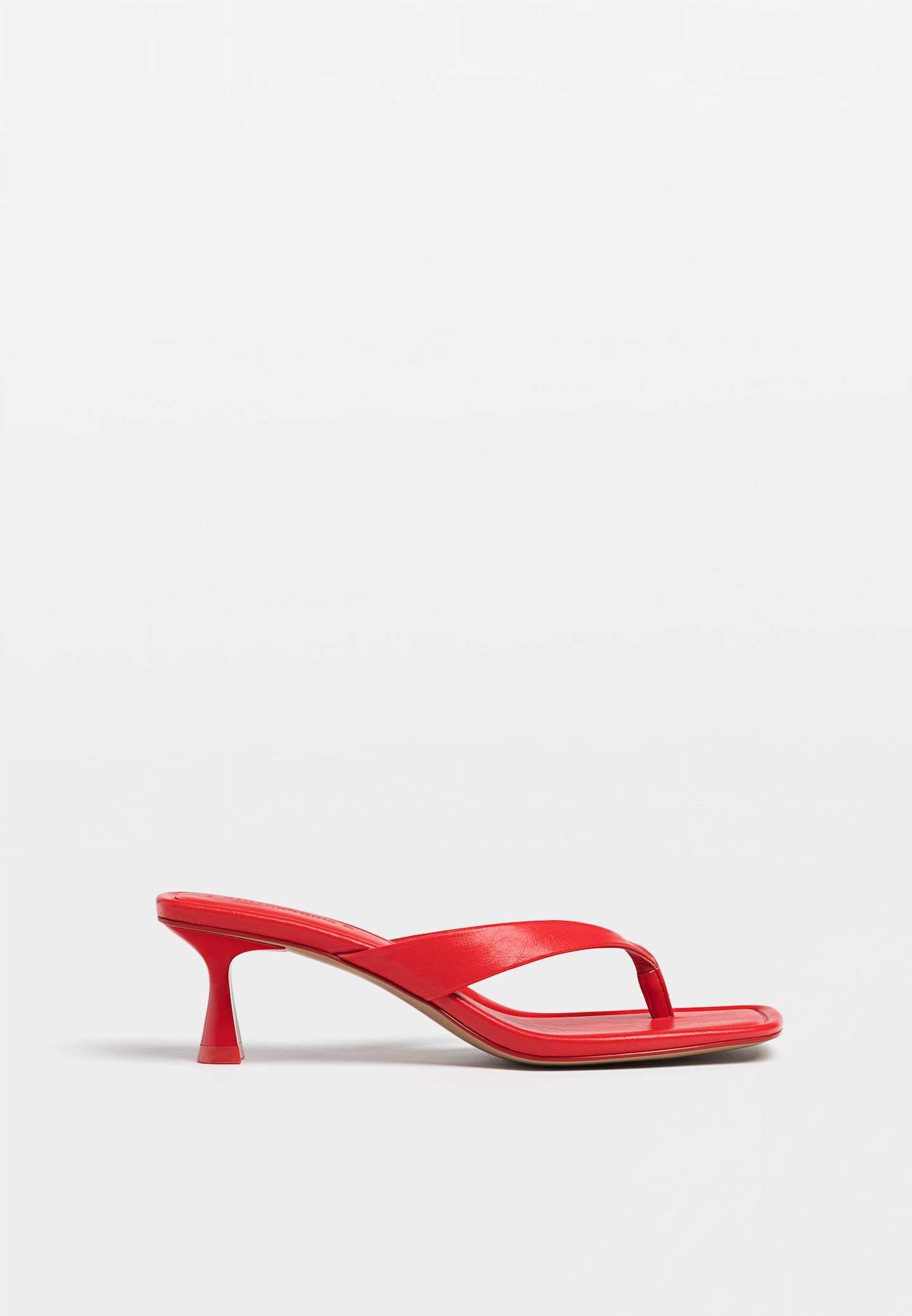 High-heel mule sandals | Stradivarius (UK)