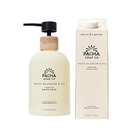 Pacha Soap Co. Liquid Hand Soap Glass Bottles - Vanilla & Sage, Hydrating & Moisturizing Formula ... | Amazon (US)