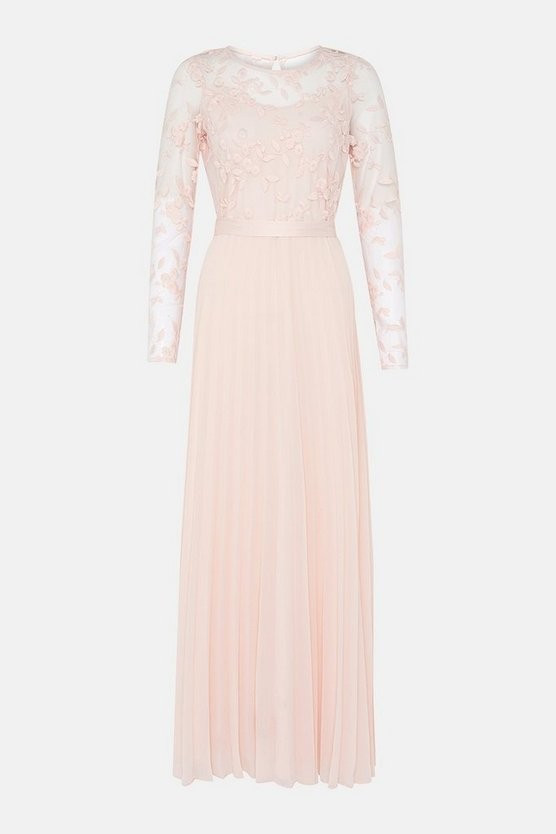 Embroidered Long Sleeve Maxi Dress | Coast (UK)