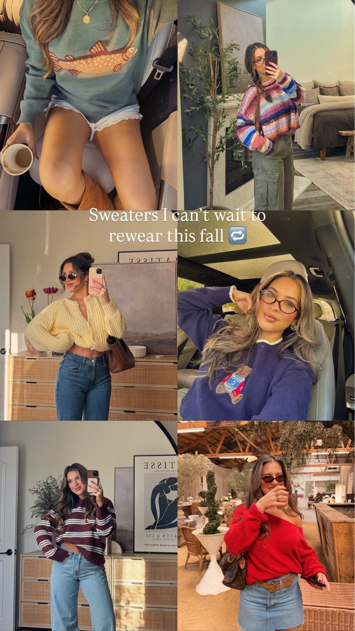 Sweaters I can’t wait to rewear this fall!

#LTKgrwm #LTKootd #LTKSeasonal