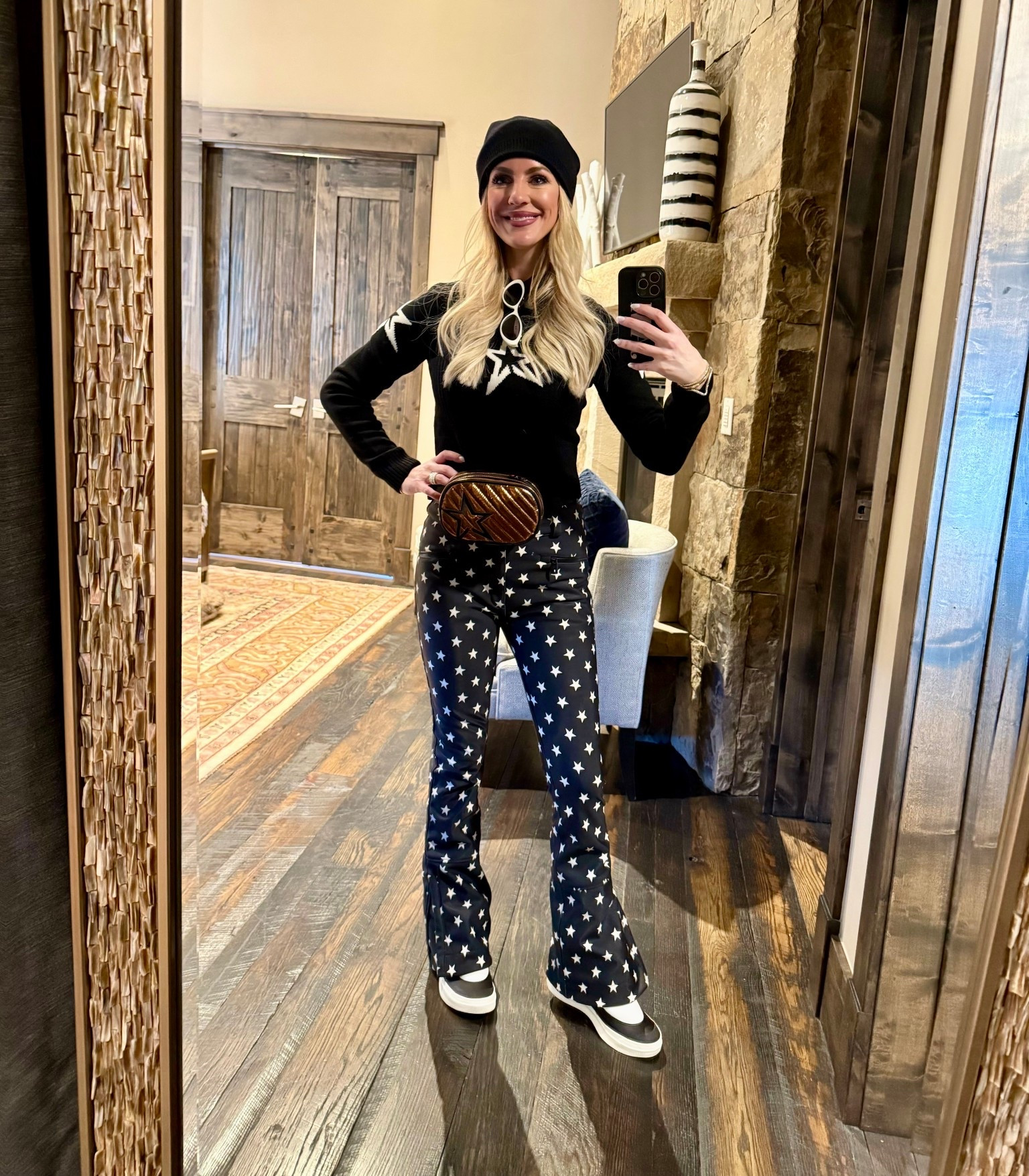 Ski fit. Perfect moment. St. Bernard. Ski boots. Cashmere sweaters. Fur hats. Spring break skiing. 🎿❄️🌄💖🪄

#LTKTravel #LTKootd #LTKSeasonal