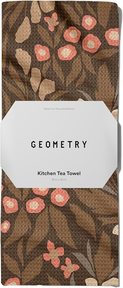 GEOMETRY Kitchen Towels - Quick Dry Microfiber Cloth Dish Towels for Kitchen Drying - Premium Qui... | Amazon (US)