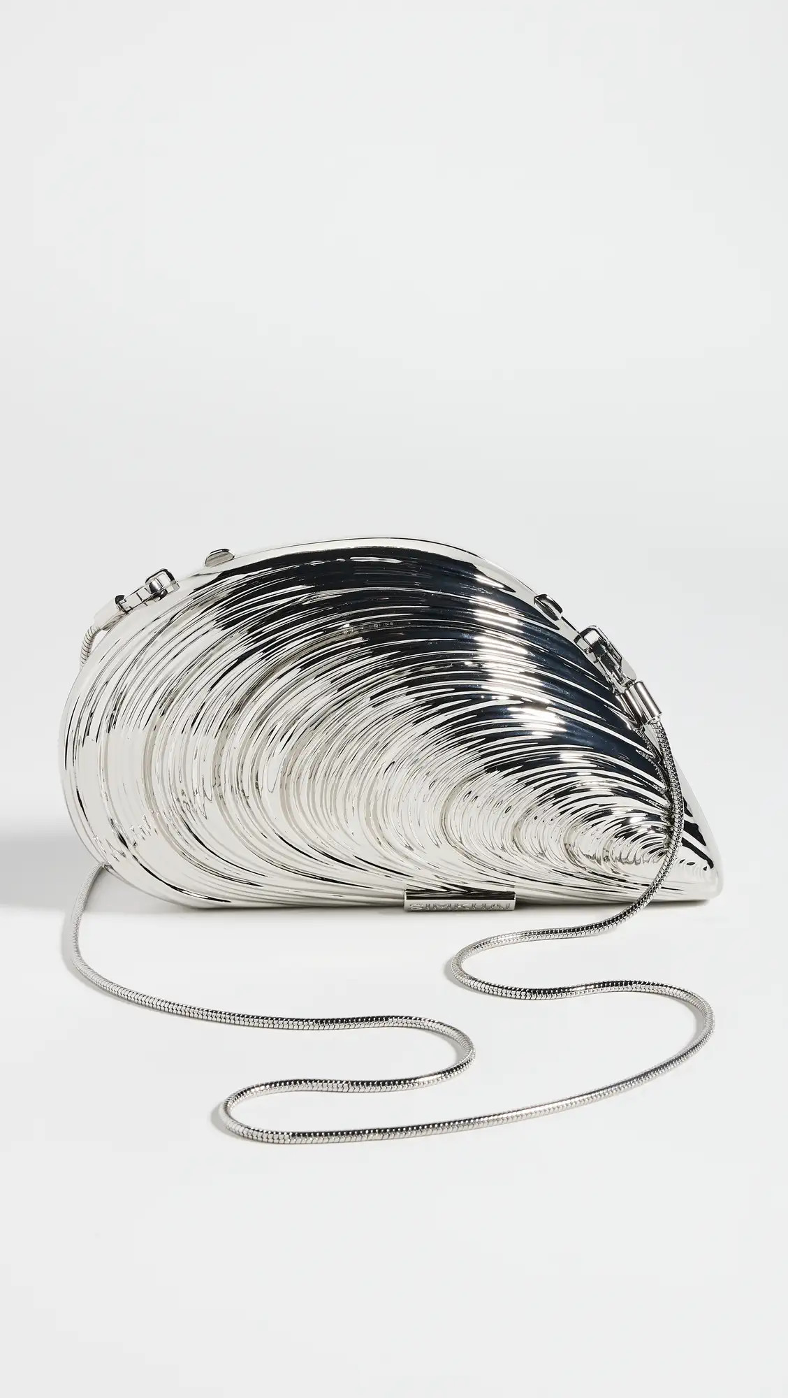 SIMKHAI Bridget Metal Oyster Shell Clutch | Shopbop | Shopbop