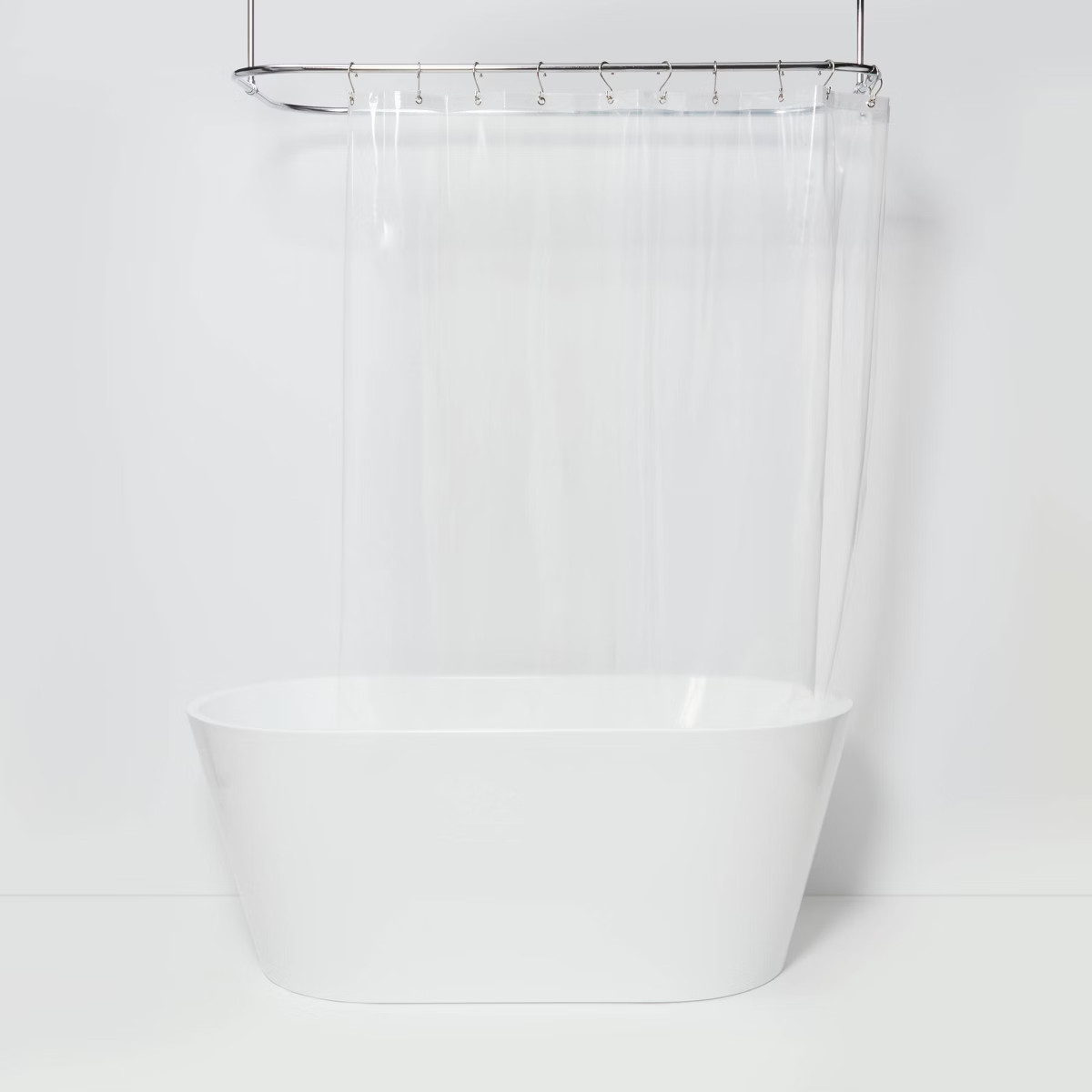 PEVA Medium Weight Shower Liner Clear - Threshold™ | Target