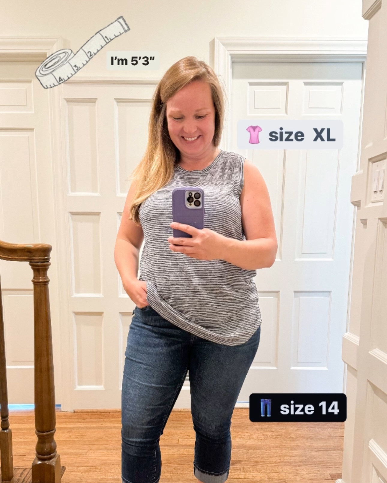 This tank is light and airy. I’m
anticipating it being perfect for summer 🙌🏼

#LTKmidsize #LTKfindsunder50 #LTKshoecrush