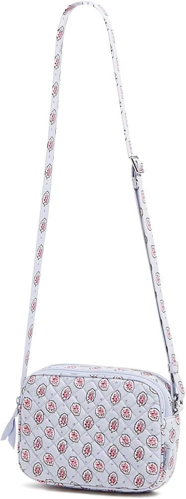Vera Bradley Women's Cotton Evie Crossbody Purse | Amazon (US)