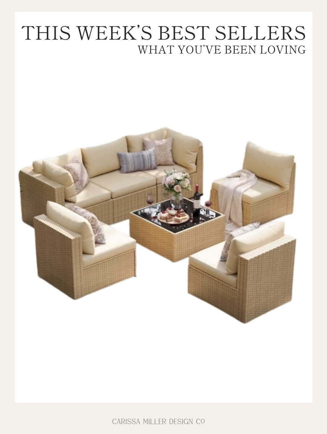 This furniture set is still on sale and I’m obsessed!