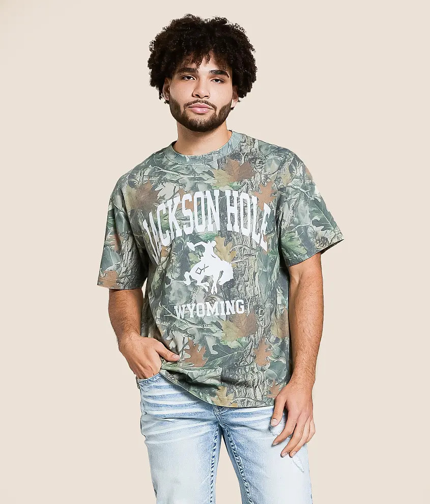 Jackson Hole Camo T-Shirt | Buckle