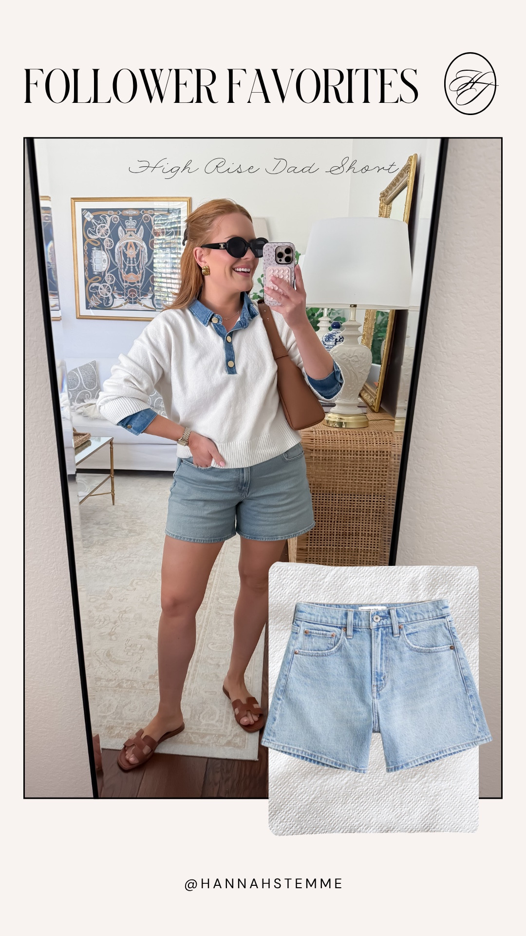 These Abercrombie high rise dad shorts were a top seller for a reason 👏🏼 the length is so flattering (not too short!) and they’re perfect for everyday mom outfits. Easy to style with sweaters, tees, or button-downs for a casual but put-together look. Sizing 👉🏼 I size up in these because I don’t want my shorts to be tight

#LTKStyle #LTKWorkwear #LTKSpring #MomOutfits #MomStyle #WorkingMomStyle #BusinessCasual #WorkOutfits #SpringDresses #CapsuleWardrobe

#LTKWorkwear #LTKmomlife #LTKootd