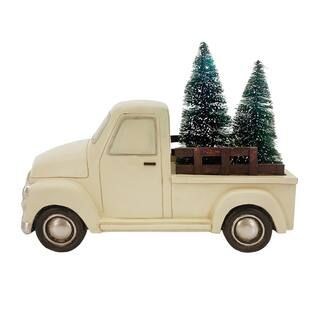 12.5" White Truck with Tree Accent by Ashland® | Michaels Stores