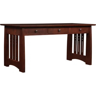Highlands Solid Wood Desk | Perigold
