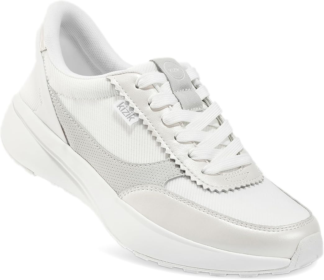 Kizik Womens Shoes: Paris - Comfortable, Breathable, Casual Slip On Sneakers, Full Grain Tumbled ... | Amazon (US)