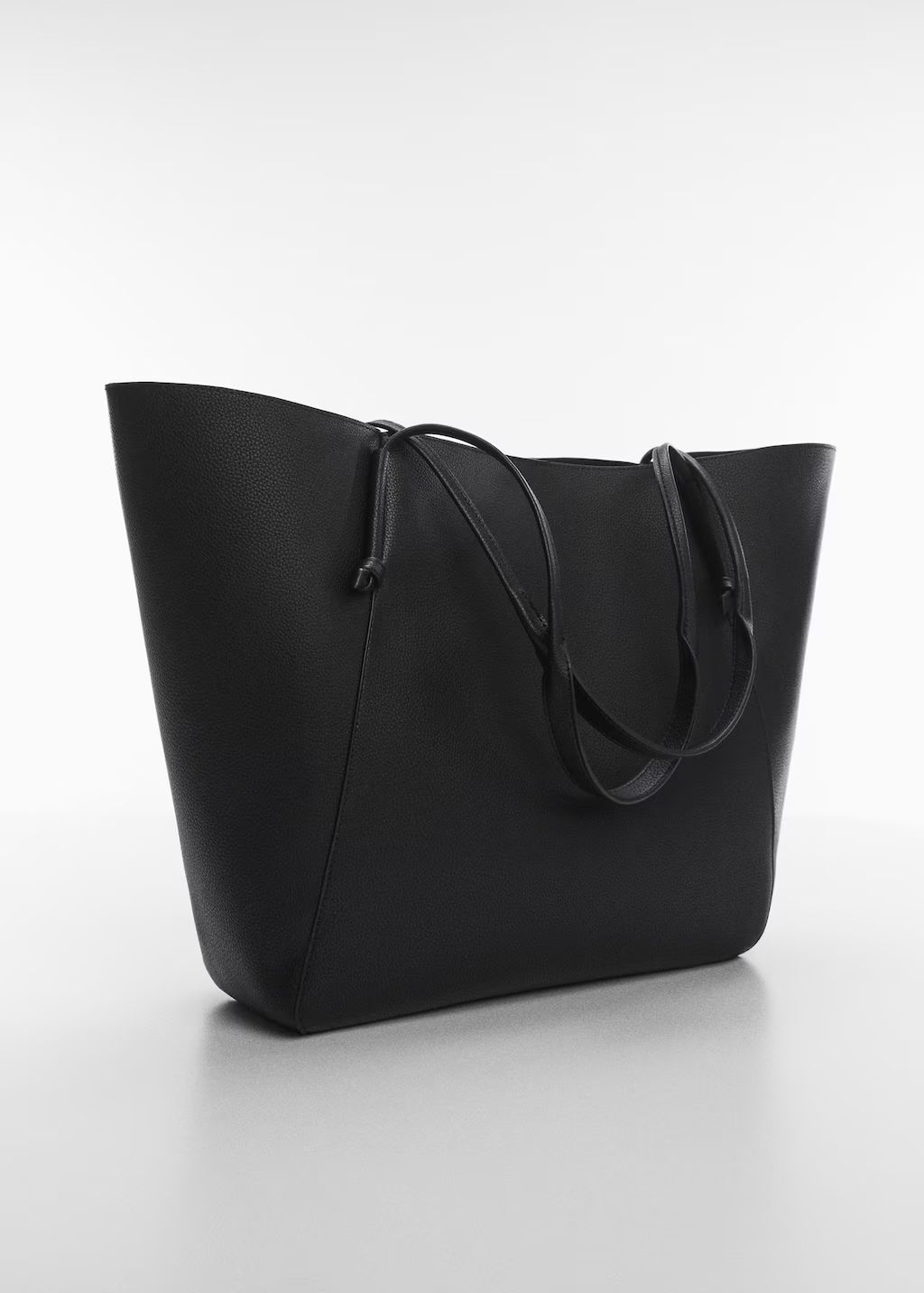Knot handle shopper bag | MANGO (US)