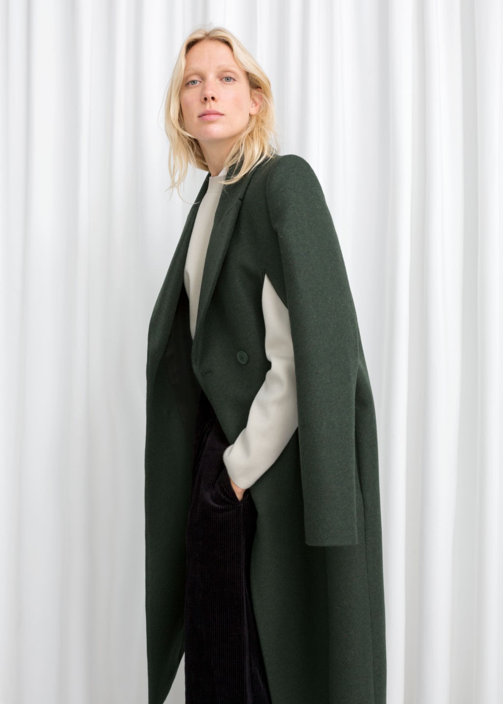 Wool Blend Cape Coat | & Other Stories (EU + UK)