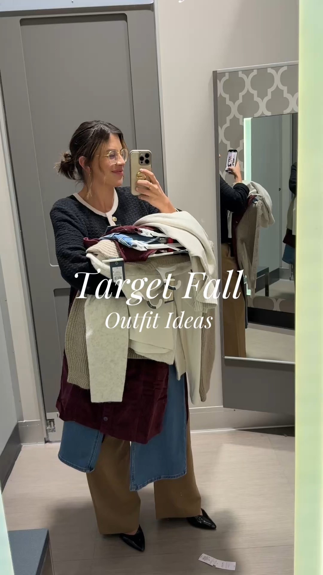 Shop all of my fall outfits with the link in bio 🤎 Size Details: 

Dress & mock Neck: True to Size 
Cords: True to Size
Sweater 1&2: sized up for oversized fit 
Jeans: True to Size
Sweater 3: True Size 

#targetstyle #targetfinds #falloutfits #familyphotooutfits 

#LTKFindsUnder50 #LTKSaleAlert #LTKStyleTip