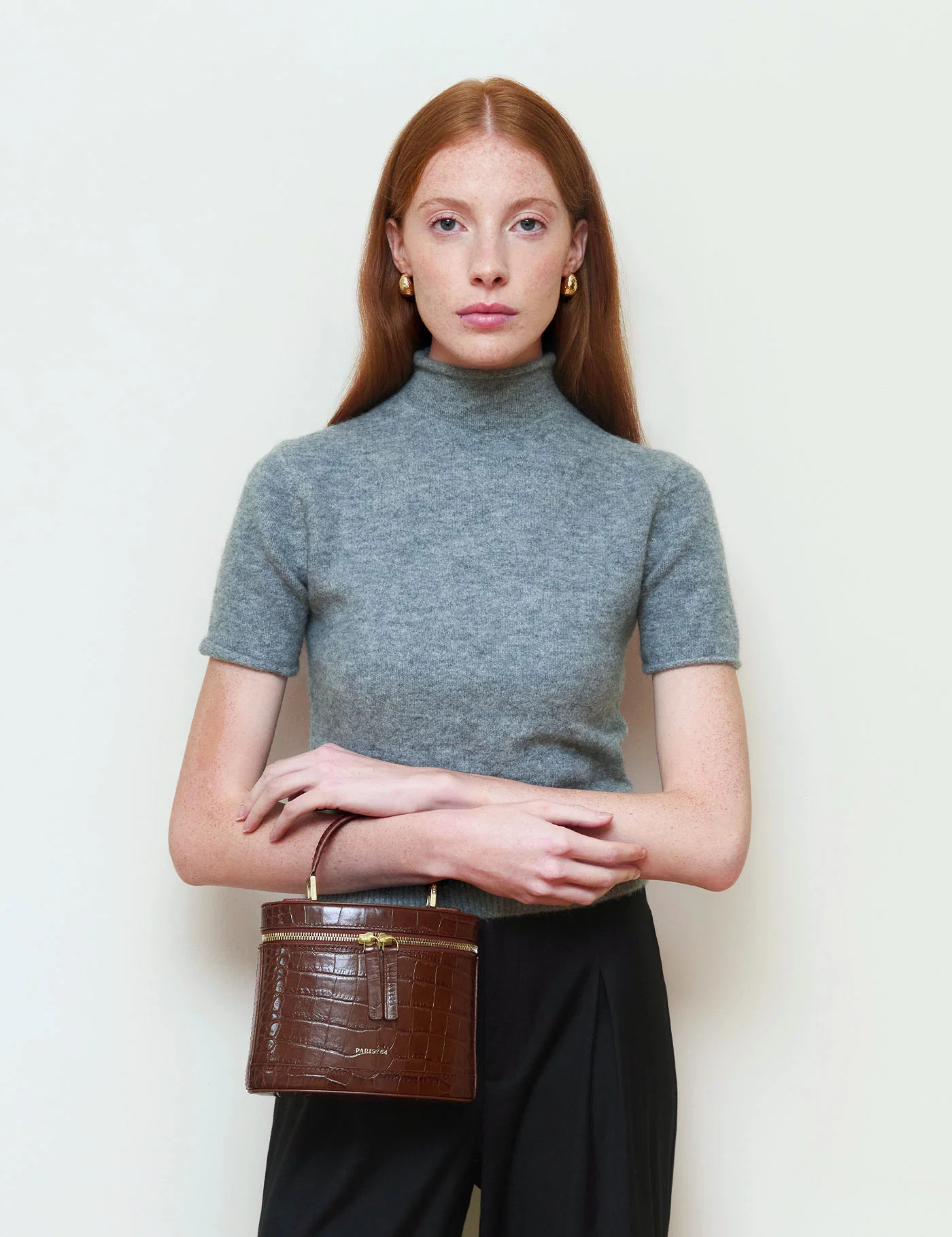 Prismatic Coco Cognac Bag by PARIS/64 | PARIS/64