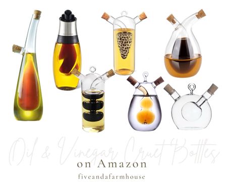 An eye catching Cruet bottle is the fanciest trend for your kitchen, and Amazon have got some incredible designs. Here are my favourites #kitchenstyle #kitchentrend #interiordesign #homewares 

#LTKstyletip #LTKuk #LTKhome