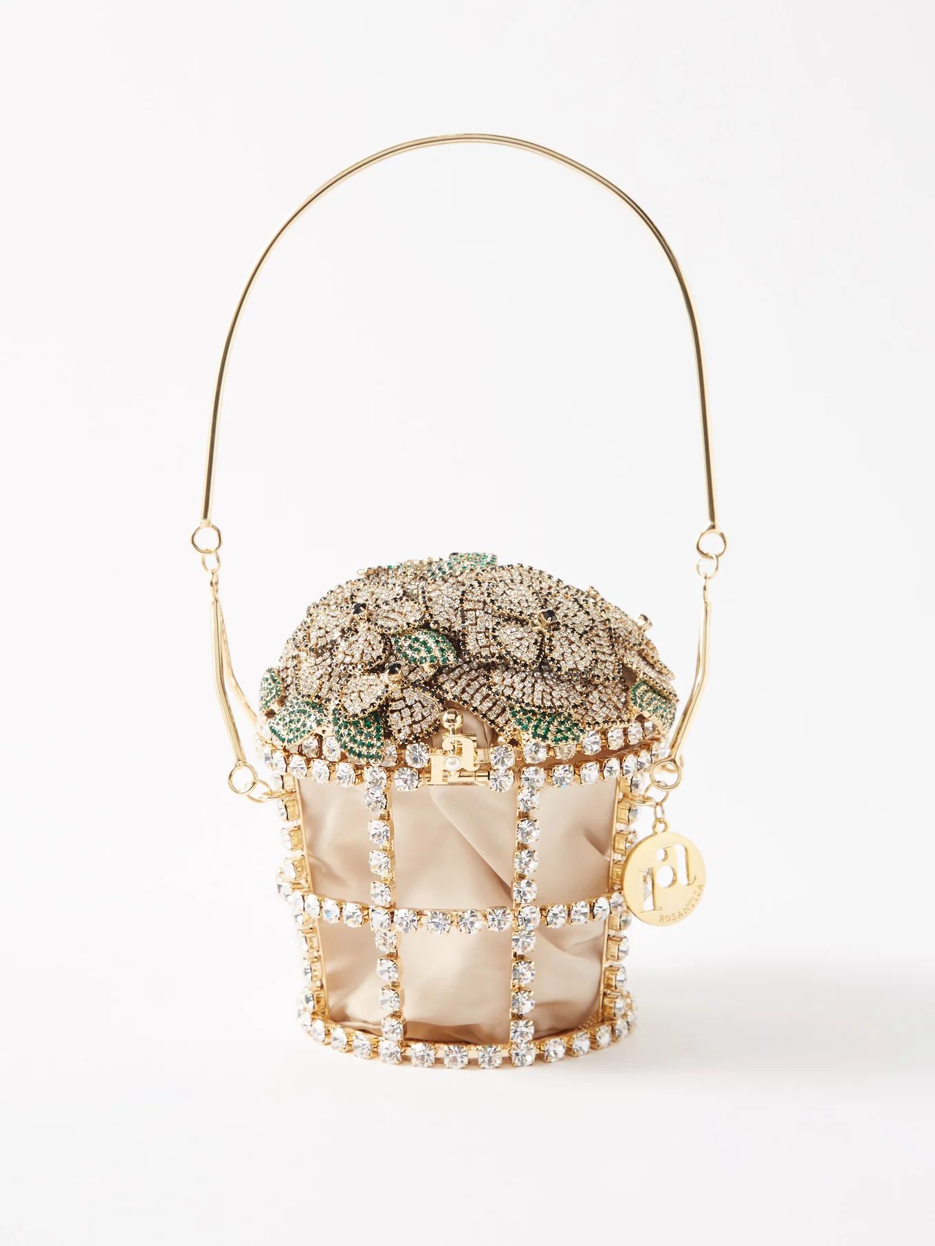 Holli Spiga crystal-embellished handbag | Rosantica | Matches (US)