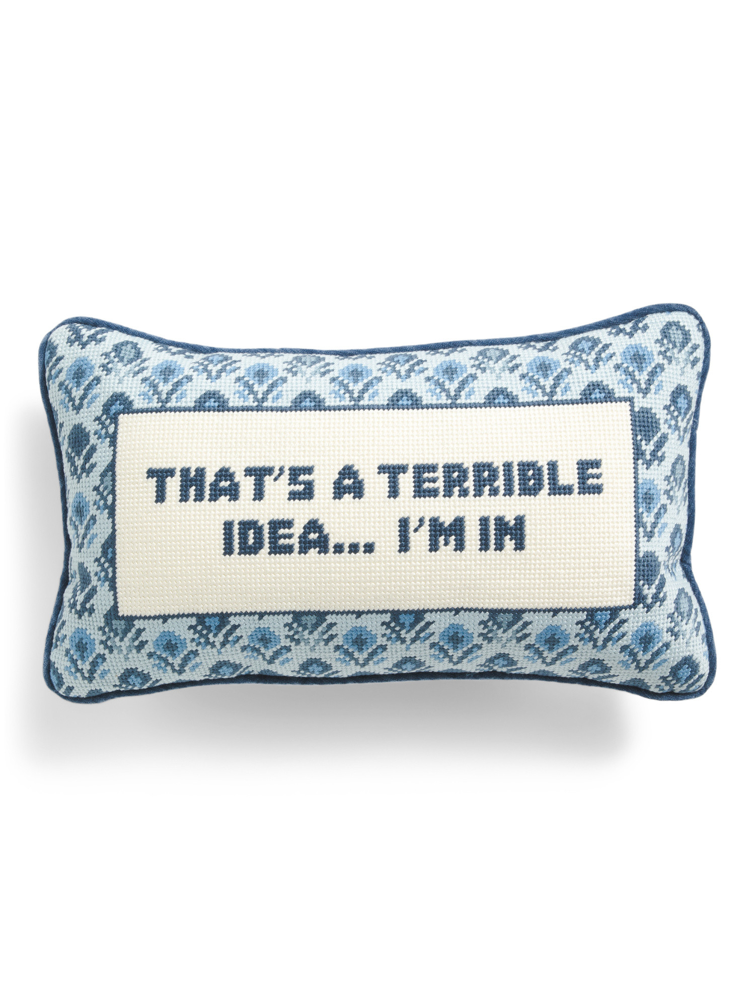 9x15 Terrible Idea Oblong Pillow | Marshalls