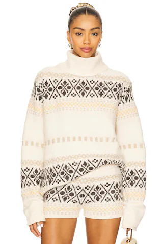 MORE TO COME Kelsey Fairisle Sweater in Ivory Multi from Revolve.com | Revolve Clothing (Global)