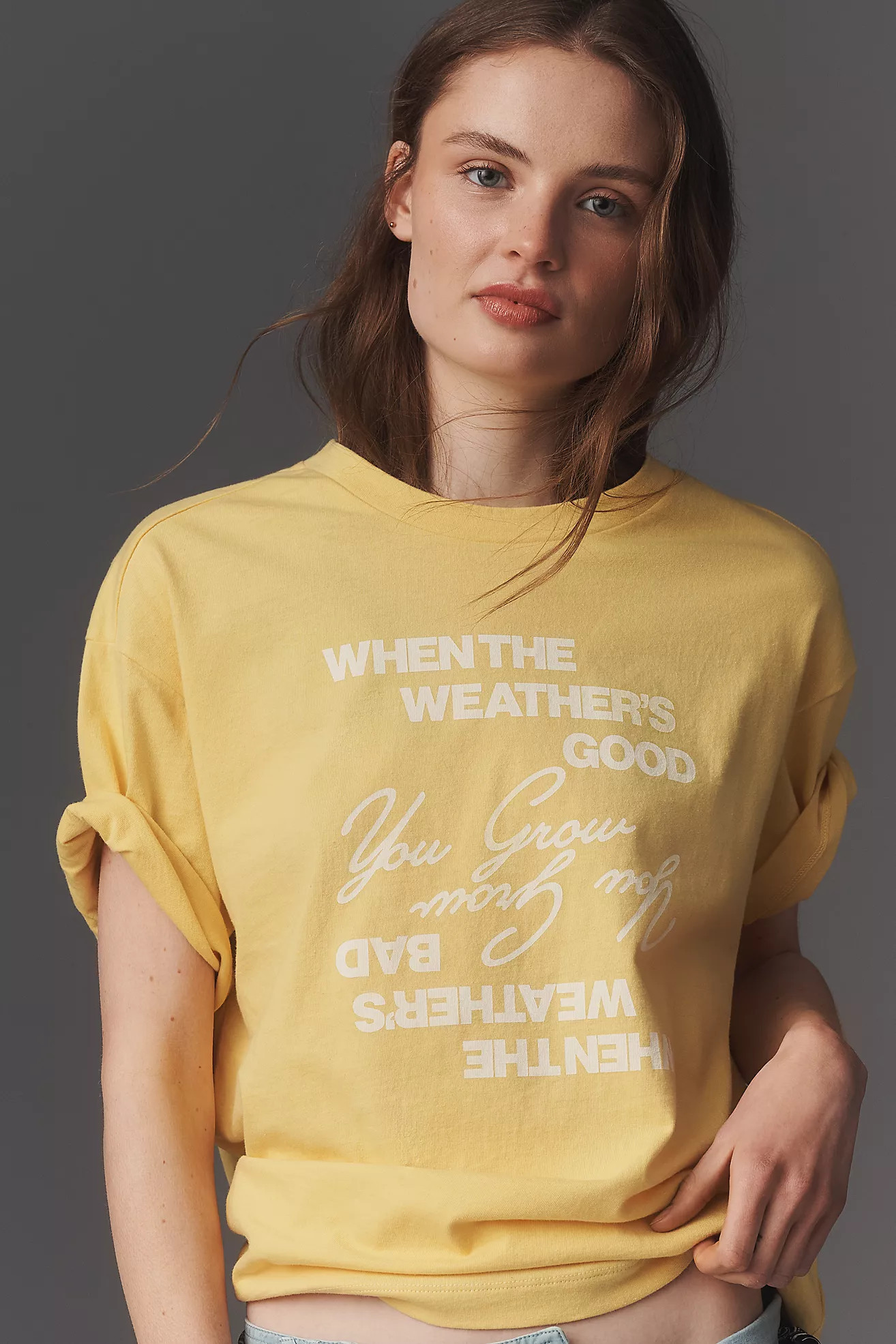 By Anthropologie x Mlgrs Design Oversized Boxy Cotton Tee | Anthropologie (US)