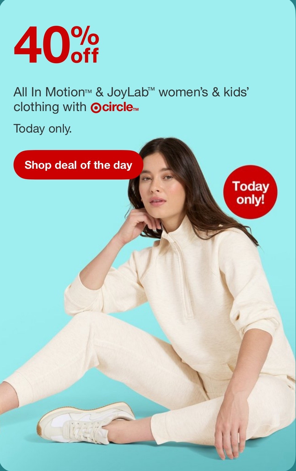 The girls and I love All in Motion from Target. TODAY ONLY 40% off!

#LTKSaleAlert