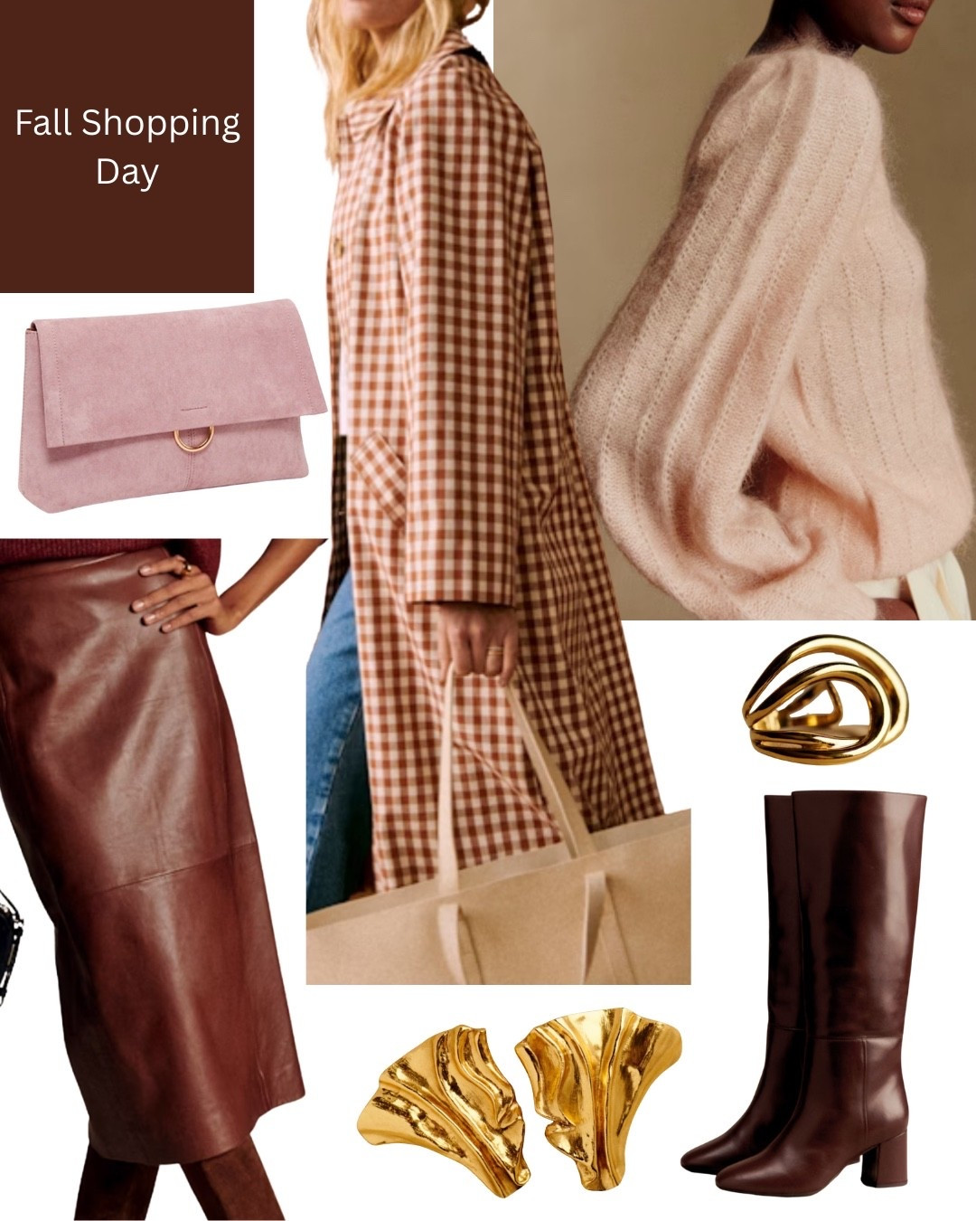 Fall shopping day outfit! Love the gingham and pops of pink.

#LTKShoeCrush #LTKSeasonal #LTKStyleTip