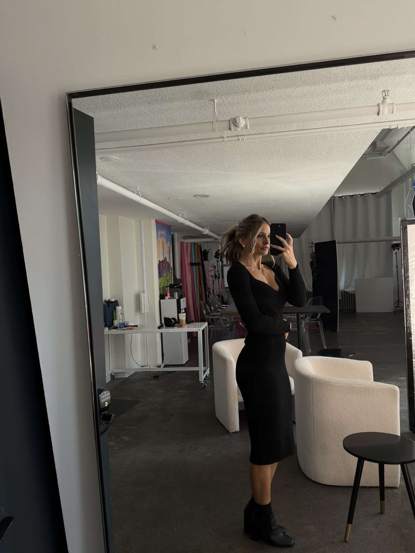 LBD vibes #fallfashion #blackdress #lbd 