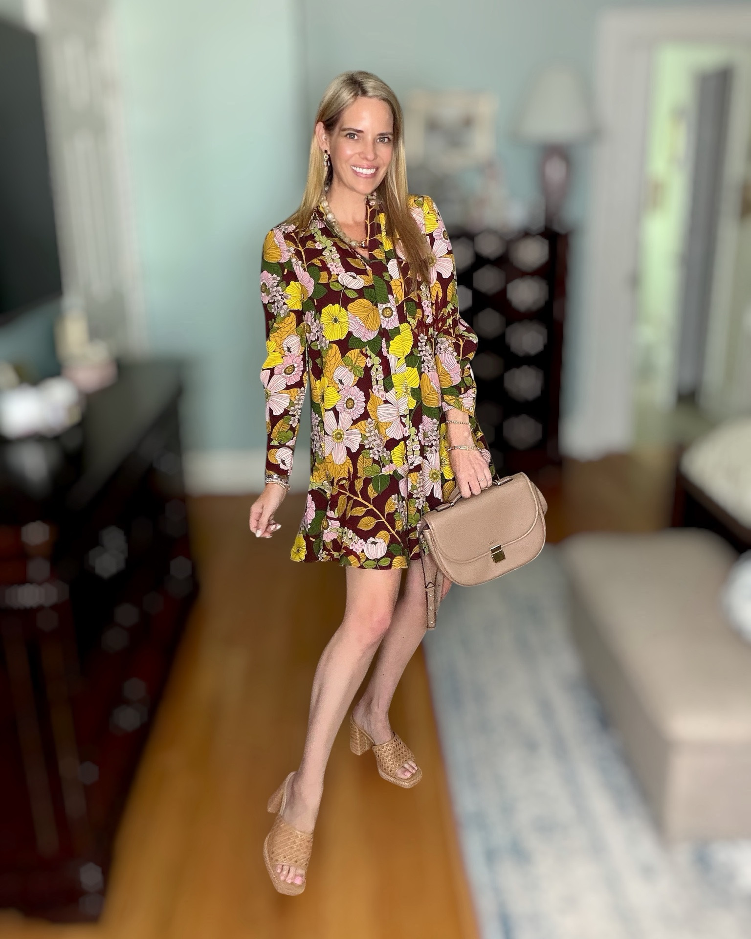 Tuckernuck Floral Dress + Budget-Friendly Lookalike 🌼🤎

This floral shirt dress is one of those timeless pieces you’ll reach for year after year! 🤎🌼 My dress is from Tuckernuck, and I’ve also linked an affordable lookalike that gives the same elevated fall floral vibe for less. Paired with woven platform heels, a neutral saddle bag, and gold accessories, it’s an easy outfit for brunch, church, fall family photos, date night, or weekend outings.

Everything I’m wearing is linked, including the exact accessories and a budget-friendly dress option if you’re looking to recreate this look at a lower price point. ✨

Classic fall style, floral shirt dress, Tuckernuck dress, Tuckernuck lookalike, affordable fashion, woven platform sandals, neutral handbag, fall outfit inspiration, women’s boutique style, polished everyday outfit, elevated casual style, transitional fall fashion, feminine outfit ideas, over 40 style, classic wardrobe essentials.

#LTKWorkwear #LTKOver40 #LTKootd