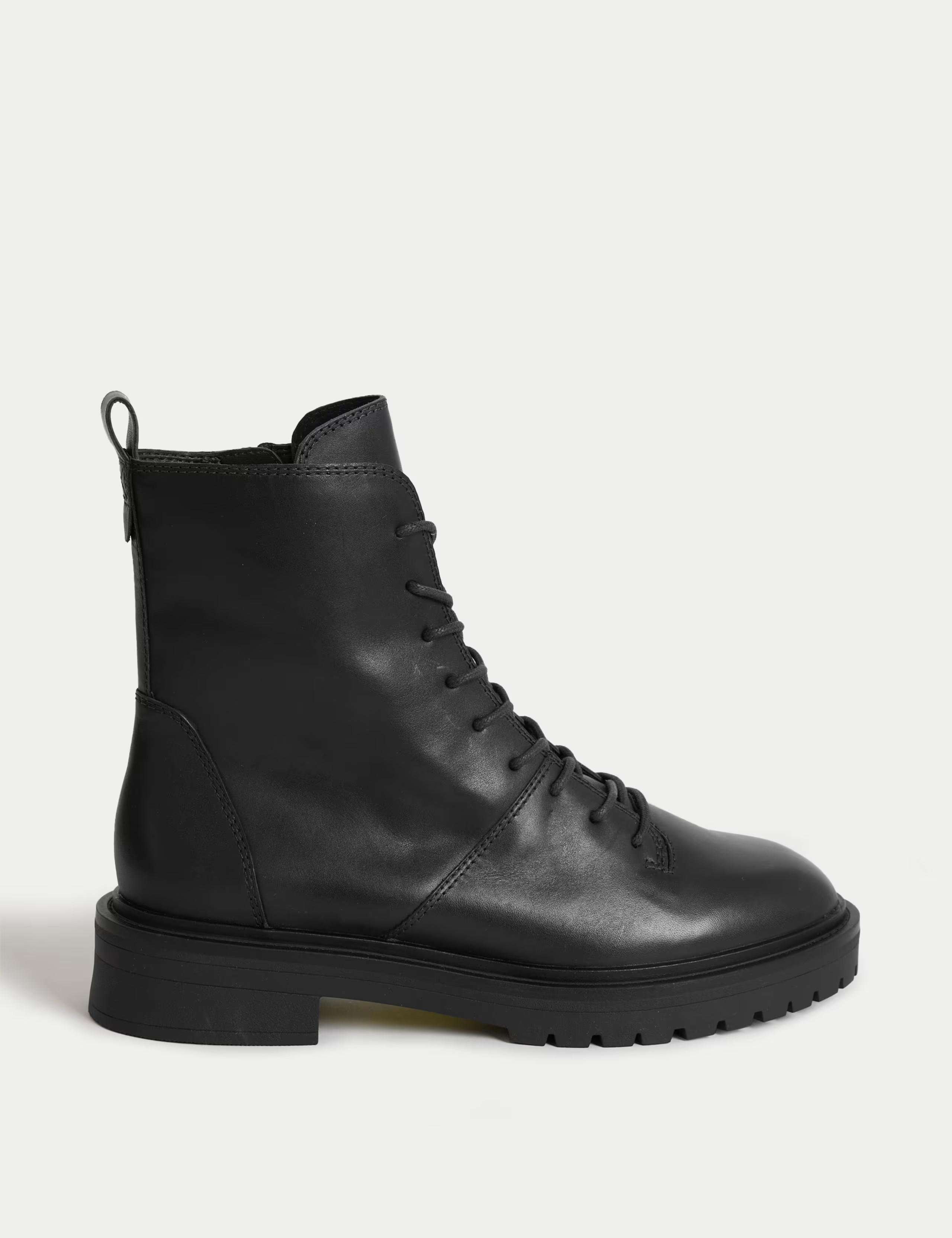 Leather Lace Up Ankle Boots | M&S Collection at M&S | Marks & Spencer (UK)