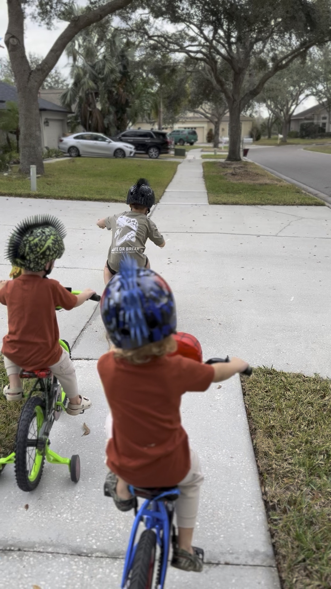 Obsessed with our new helmets & bikes 🫶🏻

#LTKActive #LTKKids