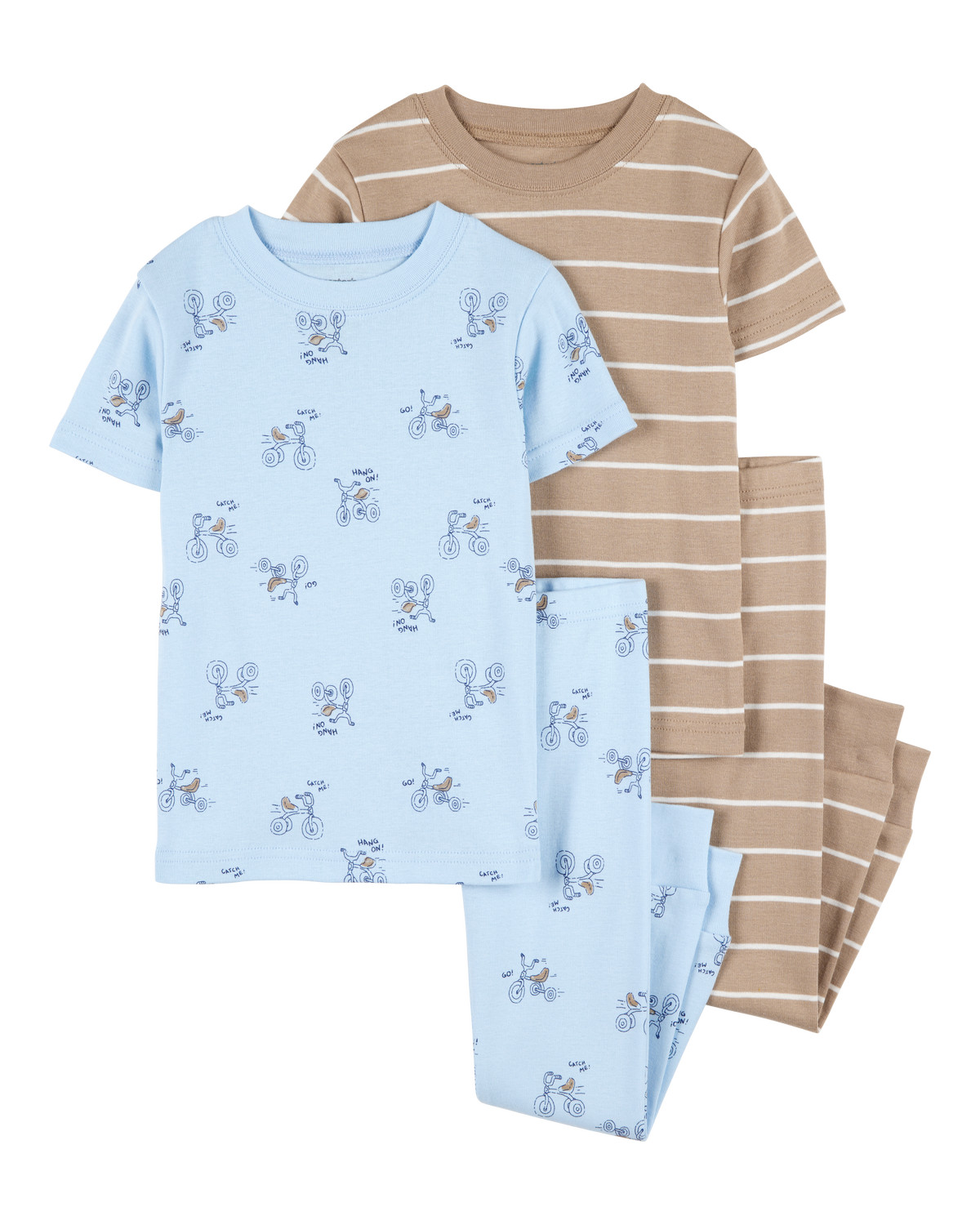 Baby 4-Piece Snacks Cotton Pajamas - Carter's | Carter's | Carter's Inc