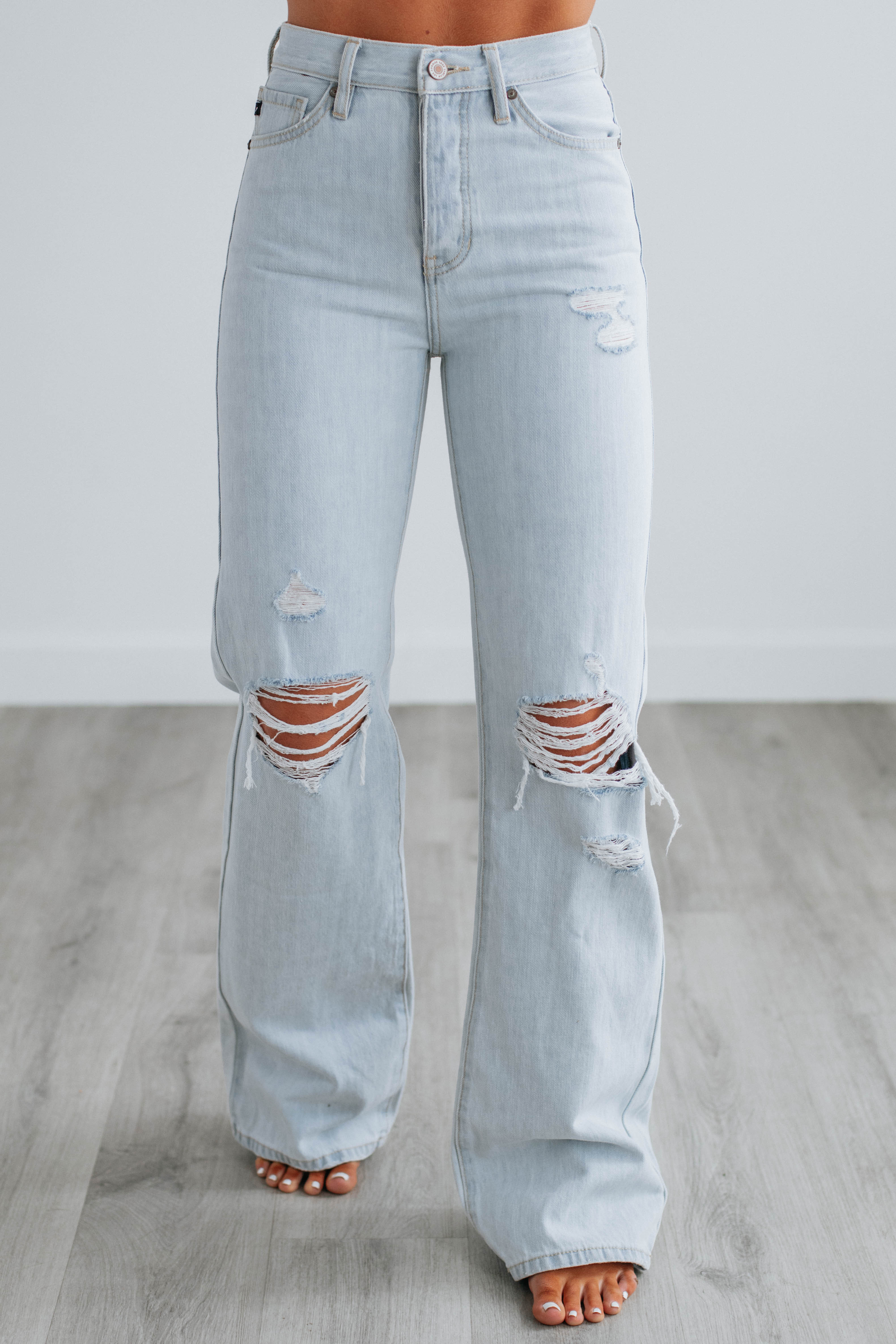Arlo KanCan Jeans - Light Wash 11/29 / 34" | Wild Oak Boutique