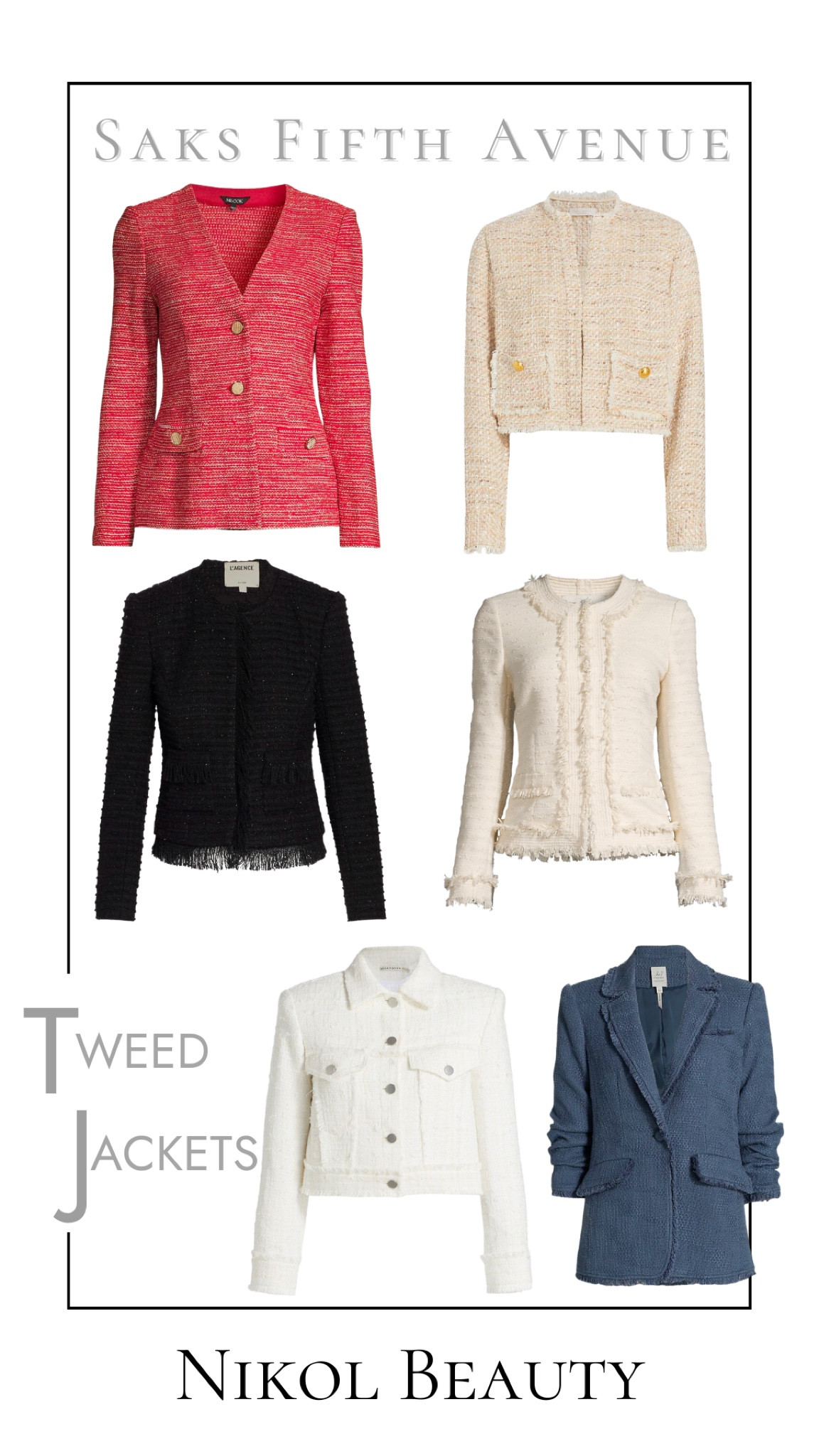 Fringe Tweed Jacket curated on LTK